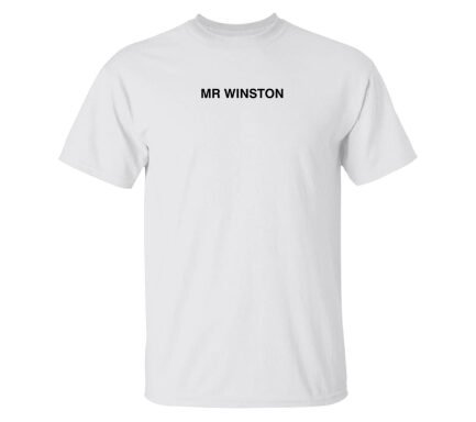 Mr Winston T Shirt - White/Black