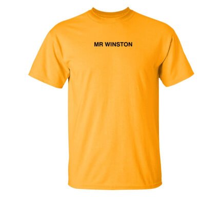 Mr Winston T Shirt - Yellow