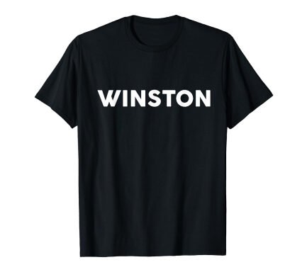 Mr Winston T Shirt - Black